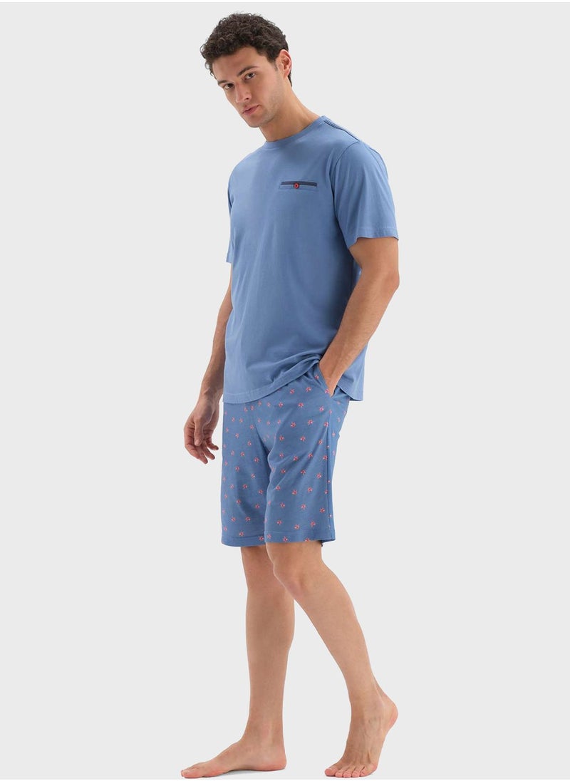 dagi - Nightwear T-Shirt & Short Set - Image 1