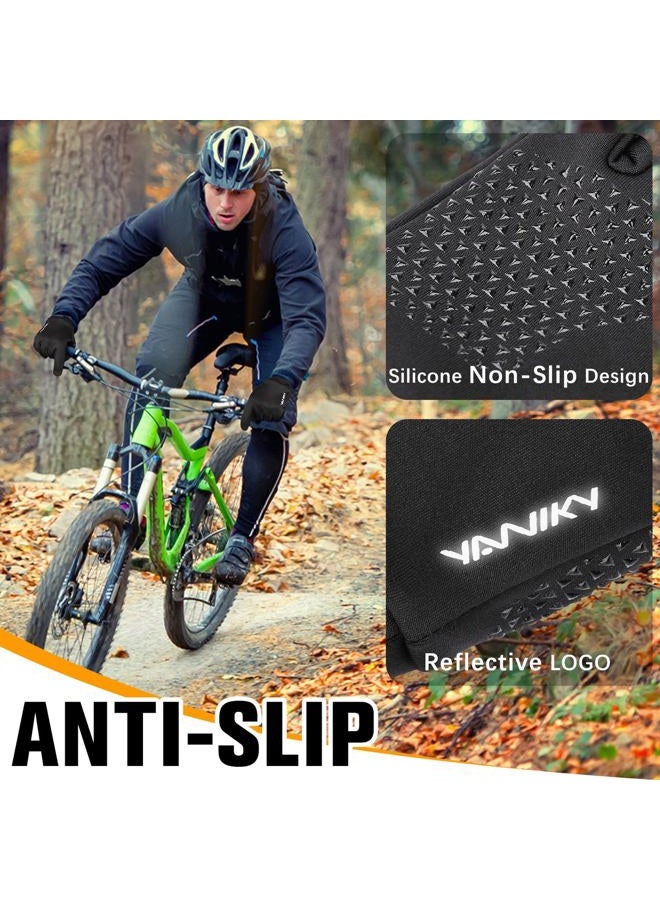 YANIKY Winter Gloves for Men Women Windproof Lightweight Running Gloves Anti-Slip Warm Gloves Touch Screen Sports Gloves for Running, Cycling, Driving, Hiking - Image 5