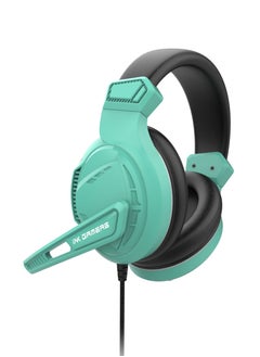 INK GAMERS GX100 Over Ear Wired Gaming Headphones for PS4 / PS5 / XBox / Switch / PC - Blue  - Image 4