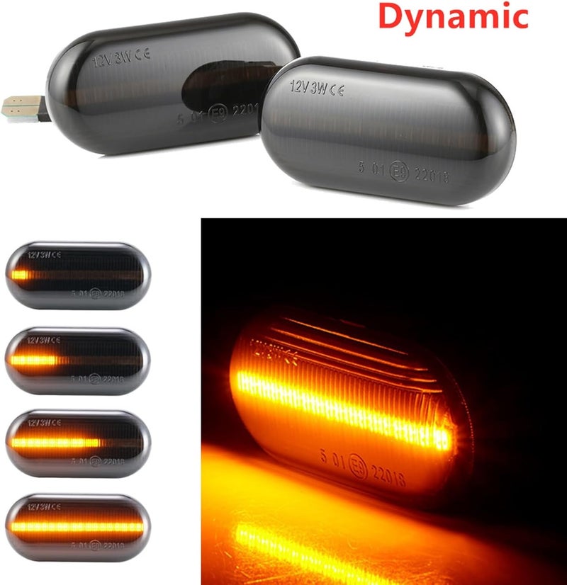QASULER Dynamic Side Marker Turn Signal Light - Image 5
