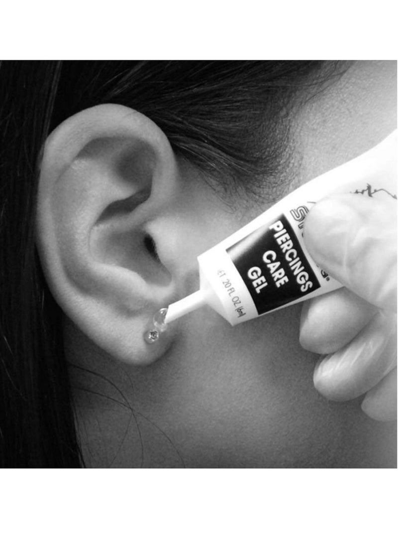 Studex - Studex Ear Piercing Care Gel – Ear Piercing Aftercare Gel with Soothing Aloe Extract to Protect Skin & Promote Recovery, Safe for Sensitive Skin (.20 Fl Oz) - Image 1