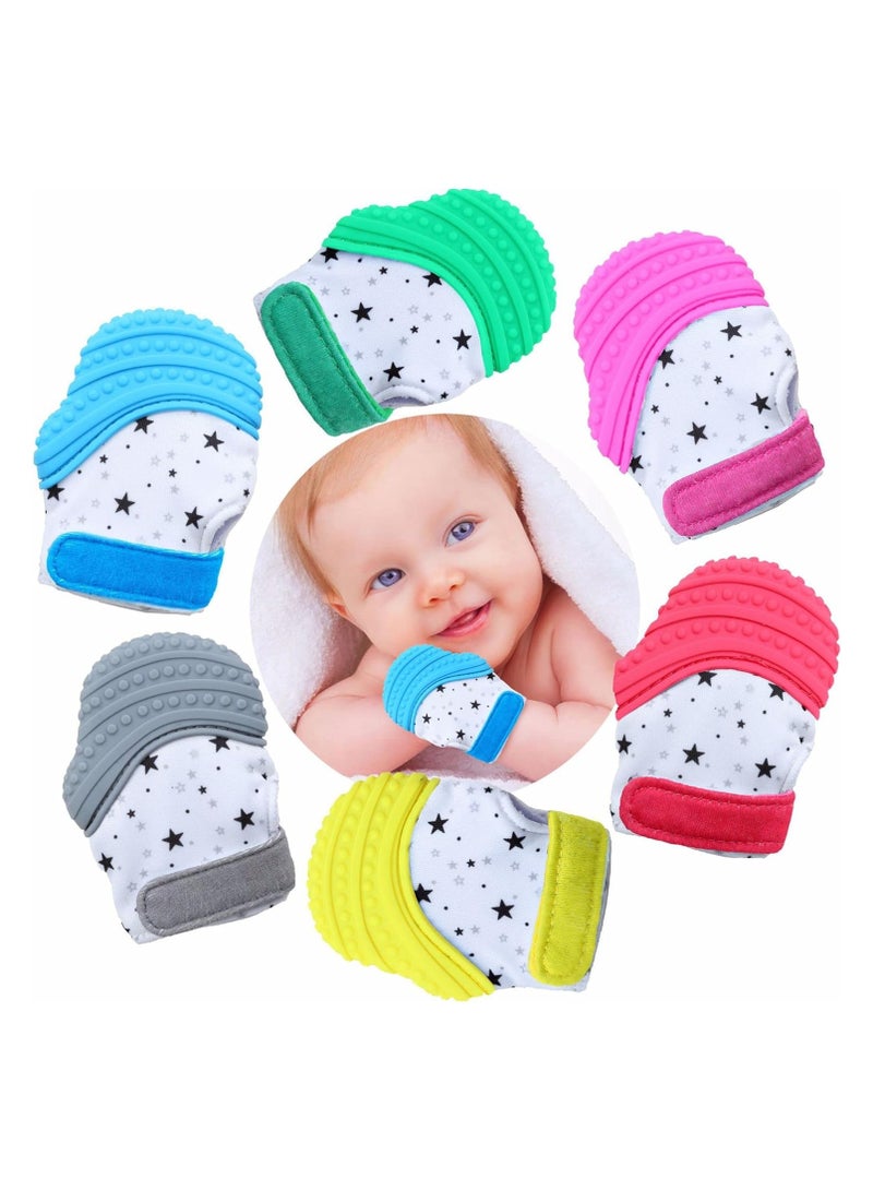 Cool Baby Baby Teething Mitten, Self Soothing Teether & Pain Relief Toy And Prevent Scratches- One Glove  - Image 2