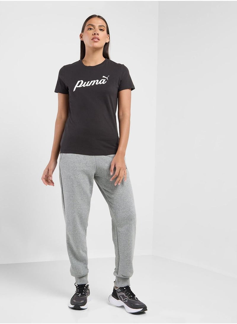 PUMA Essential Script T-Shirt - Image 4