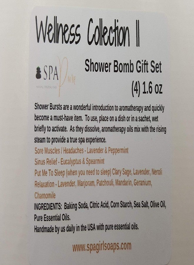 SPA PURE Wellness Collection II Aromatherapy - Fizzing Shower Bombs by Spa Pure Naturals - Image 4