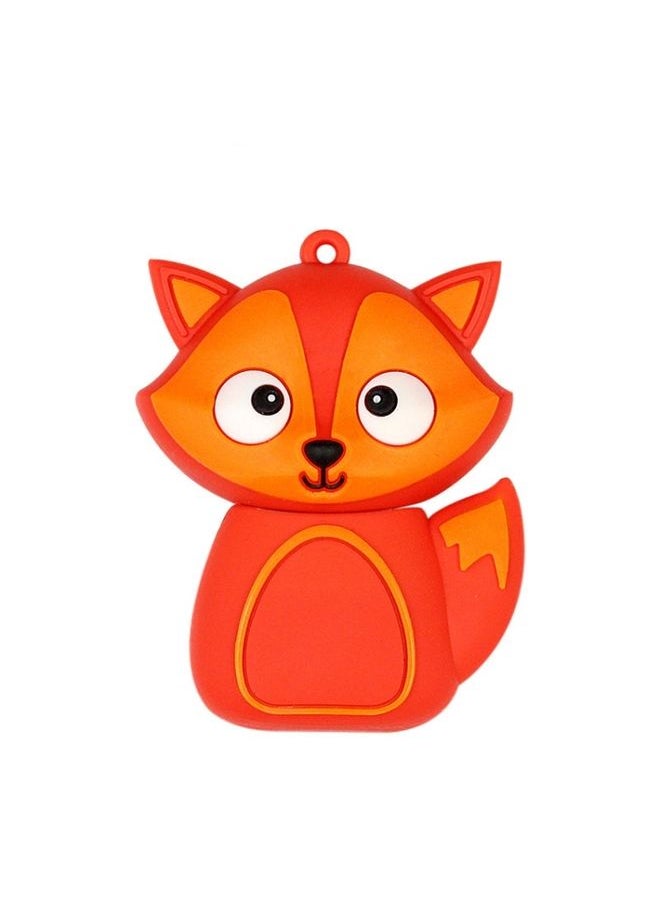 براق Microdrive 16GB USB 2.0 Creative Cute Fox U Disk  - Image 2
