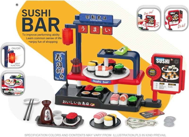 Mini Panda Mini Sushi Bar Playset for Kids 3+ - Image 2