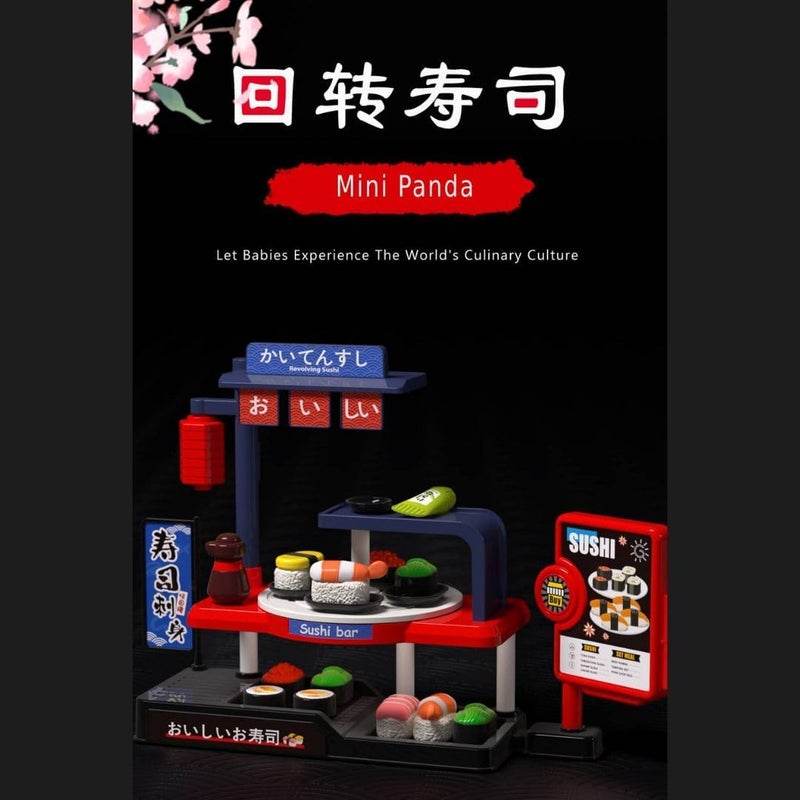 Mini Panda Mini Sushi Bar Playset for Kids 3+ - Image 4