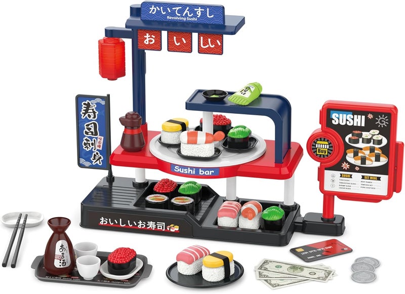 Mini Panda Mini Sushi Bar Playset for Kids 3+ - Image 1