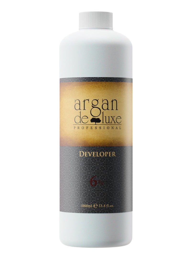 argan de luxe مطور شعر أركان دي لوكس 6% حجم 20