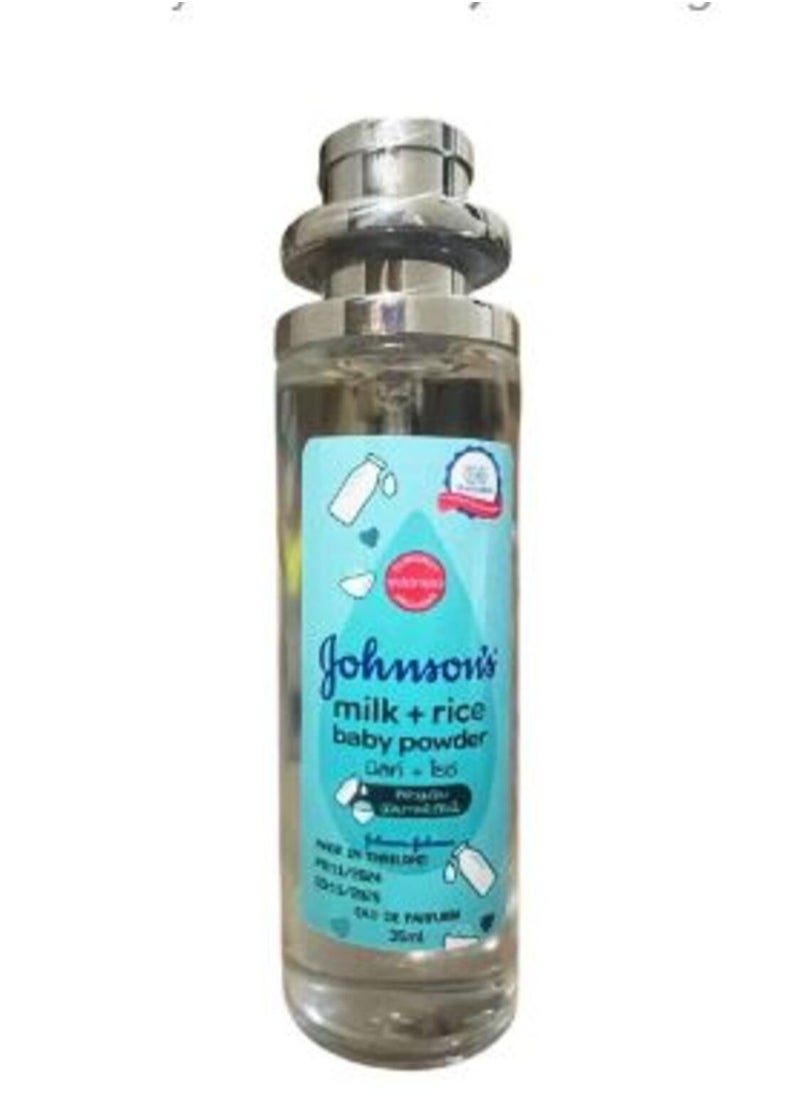 Johnson's Baby Powder Perfume Milk And Rice 35 ML  - Image 2
