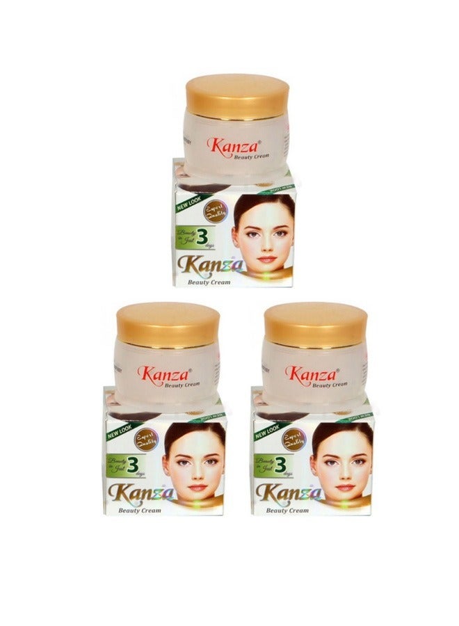 كنزه 3 قطع من كريم تفتيح و تبييض البشرة 50X3 جرام - Image 2