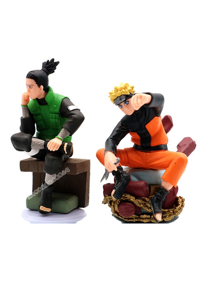 6-Piece Naruto Kakashi Sasuke Collection Figure Model Toy - Image 2