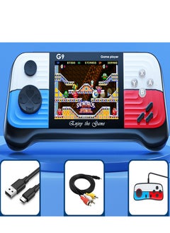 Daytoyz Handheld Game Console with 666 Classical Games,Mini Retro Game Player Support for Connecting TV and Two Players, 1020mAh Rechargeable Battery, Present for Kids and Adult  - Image 1