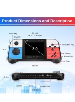Daytoyz Handheld Game Console with 666 Classical Games,Mini Retro Game Player Support for Connecting TV and Two Players, 1020mAh Rechargeable Battery, Present for Kids and Adult  - Image 3