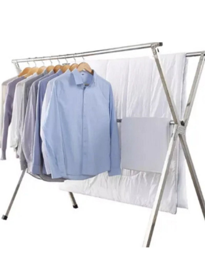 رف تجفيف الملابس المصنوع من الفولاذ المقاوم للصدأ