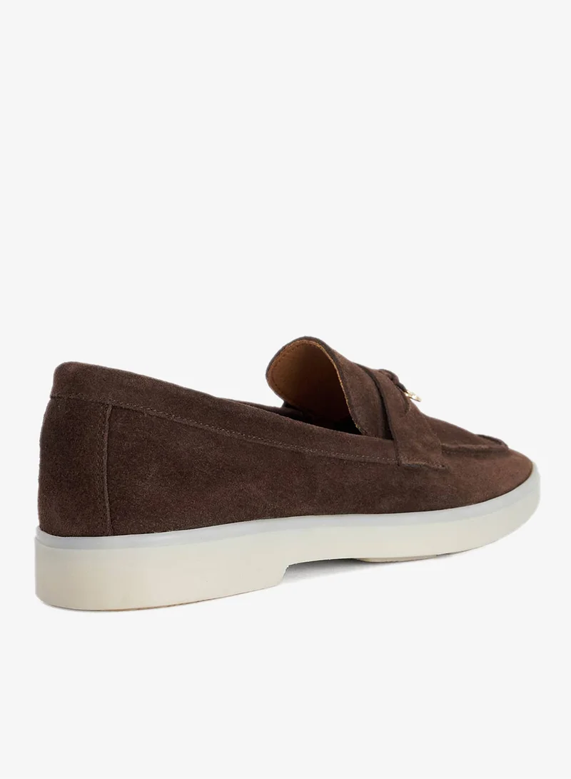 Dune London  Suede Slip On Loafers for Women | Best Price UAE