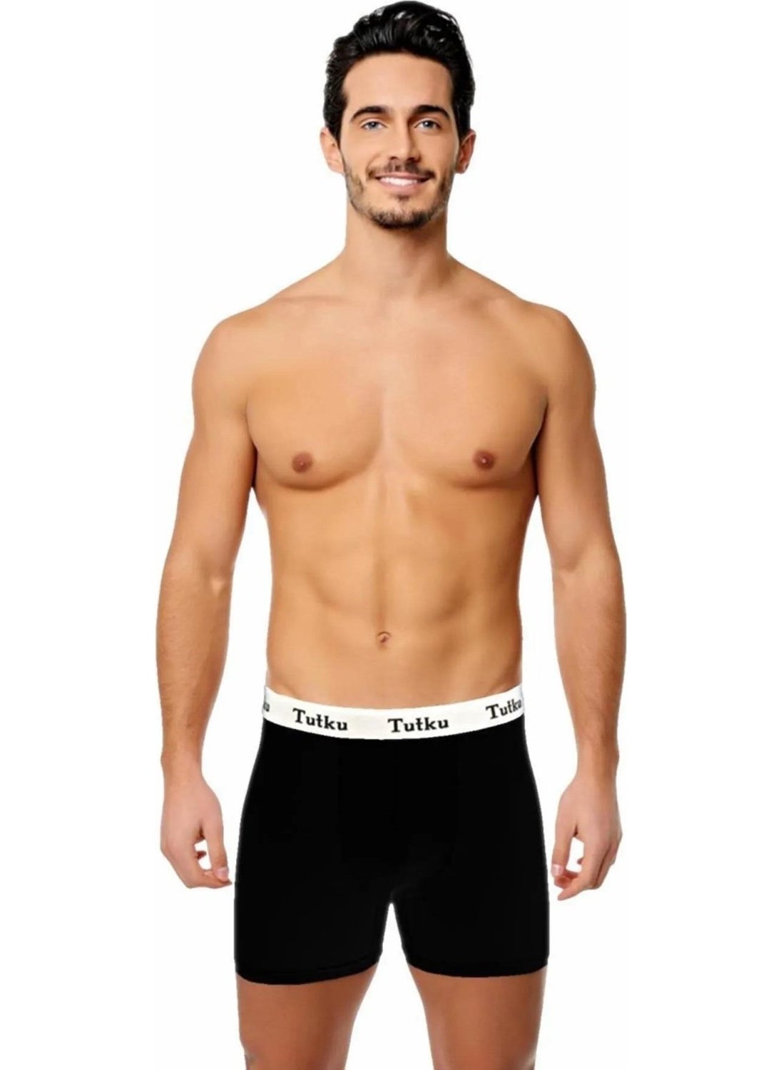 Tutku - Passion Men's Lycra Sports Boxer 0400 - 6 Pieces - Image 1