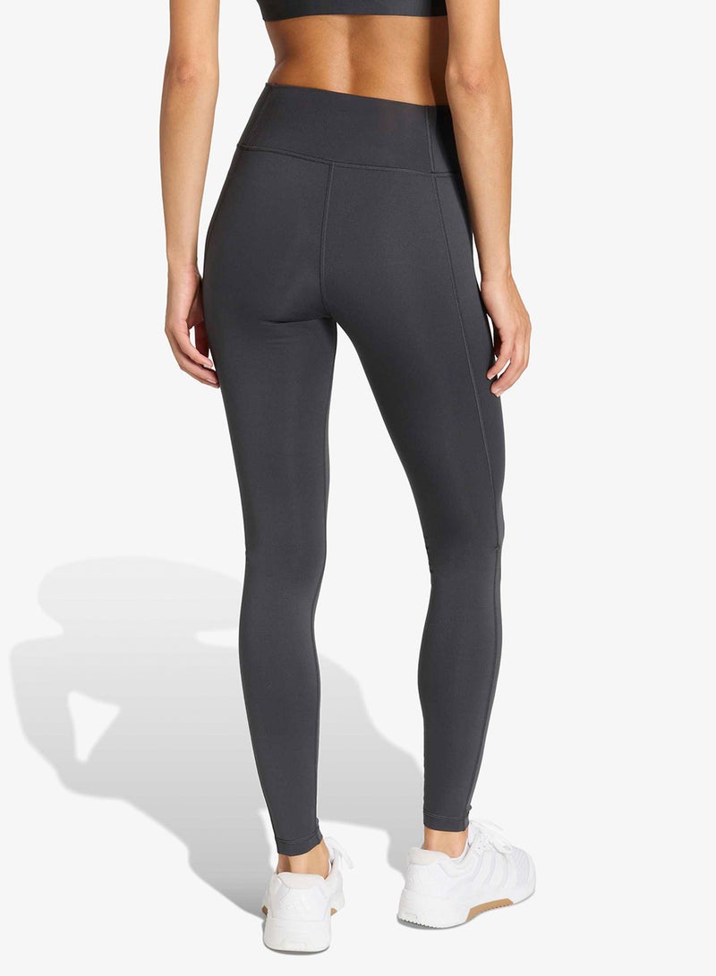 Adidas Train Essentials Big Logo Full-Length Leggings - Image 2