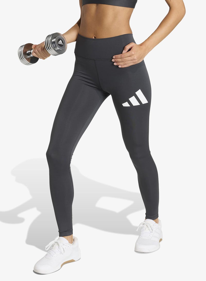 Adidas Train Essentials Big Logo Full-Length Leggings - Image 1