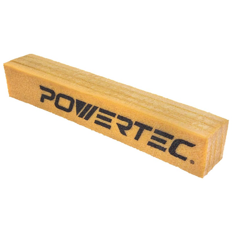 POWERTEC 71407 Abrasive Cleaning Stick for Sanding Belts & Discs 12" | Natural Rubber Eraser - Woodworking Shop Tools for Sanding Perfection - Image 1