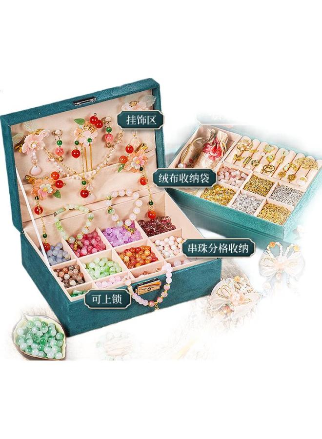 Eaglestone Children'S Beading Kit, Birthday Gift For Girls 7-14 Years Old, Vintage-Style Jewelry And Hair Accessories, Diy Toy, Holiday Gift Box - Image 3
