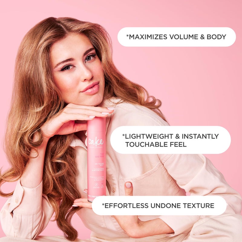 Cake Beauty Big Wig Dry Texturizing Spray, 5.6 oz - Image 3