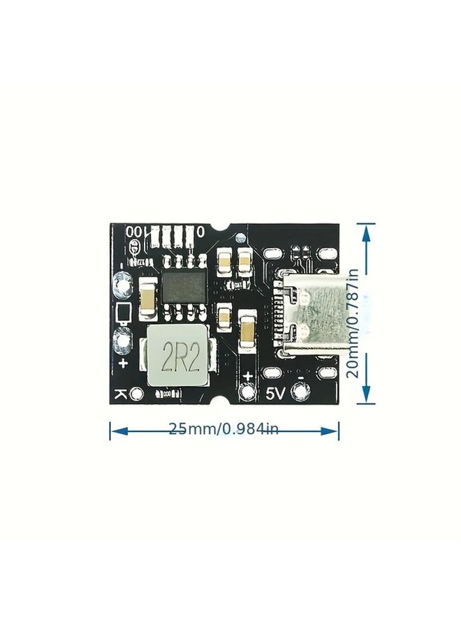 Robot Kit Power Module 5V2A 10W Fast 20W Output Booster Board With USB Type C Input Output - Image 2