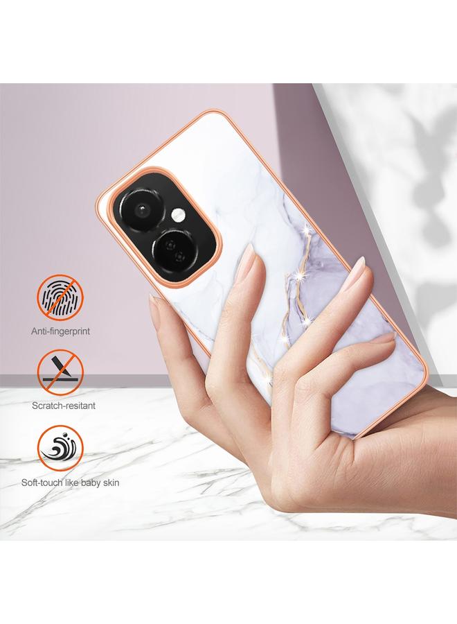 اس-توب جراب لهاتف OnePlus Nord CE 3 Lite/Nord N30/OPP0 K11x، جراب هاتف IMD مزدوج الجوانب مطلي بالرخام الكهربائي - Image 4