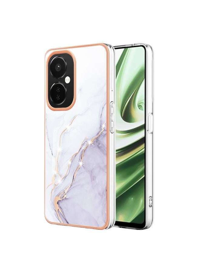 اس-توب جراب لهاتف OnePlus Nord CE 3 Lite/Nord N30/OPP0 K11x، جراب هاتف IMD مزدوج الجوانب مطلي بالرخام الكهربائي - Image 1