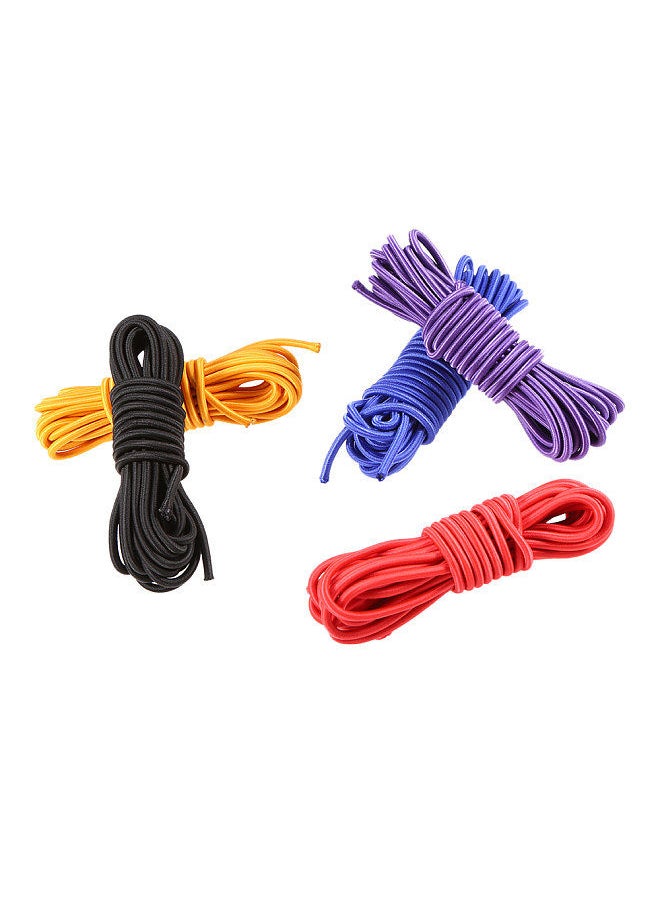 Generic 5 Meters 4mm Kayak Boat Elastic Bungee Cord Rope Orange  - Image 4