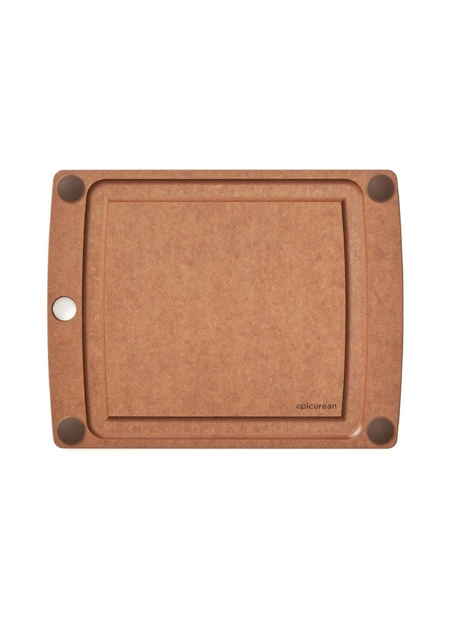 Epicurean لوح تقطيع شامل 11.5" × 9" بلون جوزة الطيب - Image 1