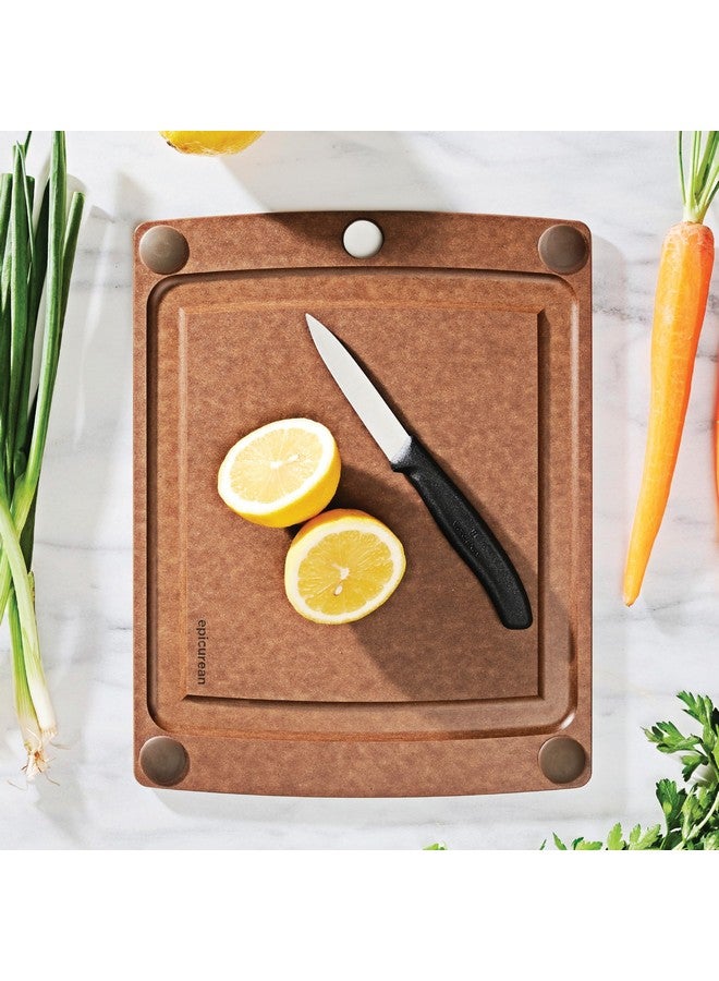 Epicurean لوح تقطيع شامل 11.5" × 9" بلون جوزة الطيب - Image 2
