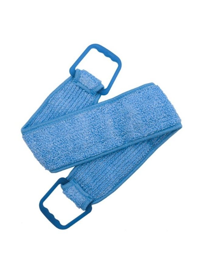 Waritex Massage bath loofah - Carnival Blue back. - Image 2