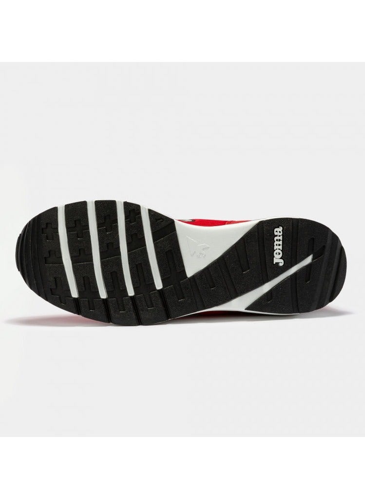 جوما حذاء كاجوال رجالي أحمر أسود - Image 3