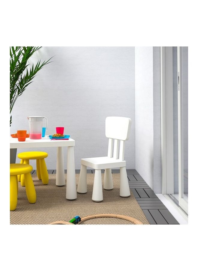 Enjoylifeme - Simple Children Chair Indoor and Outdoor White - Image 1