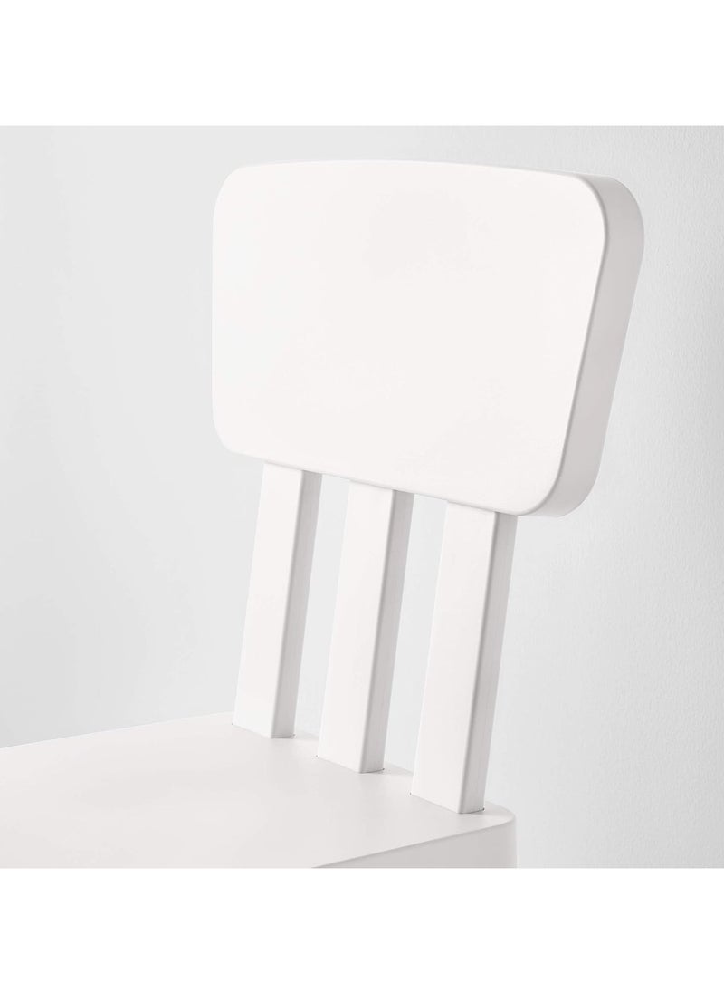 Enjoylifeme - Simple Children Chair Indoor and Outdoor White - Image 1