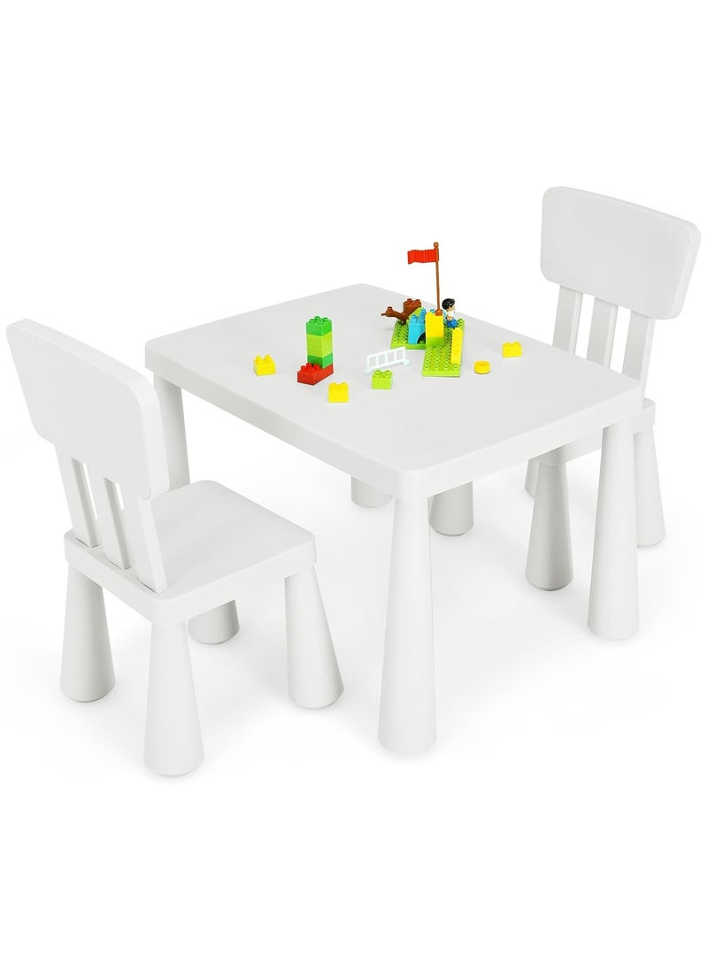 Enjoylifeme - Simple Children Chair Indoor and Outdoor White - Image 1
