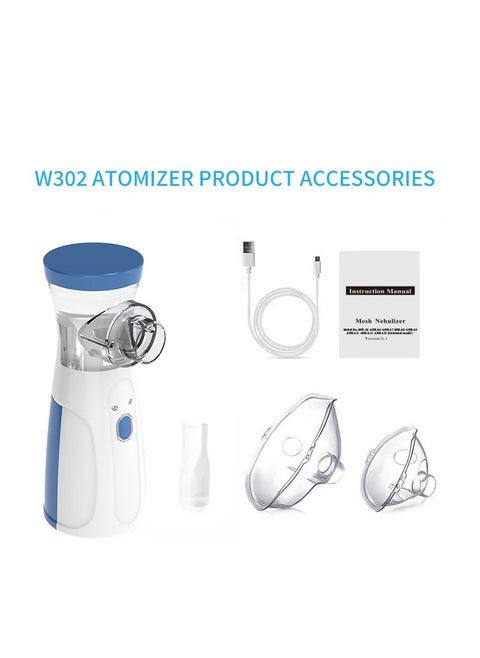 Nebulizer Silent Inhaler Nebulizer Portable Nebulizer Aerosol Silent Nebulizer For Children and Adults for Home and Travel