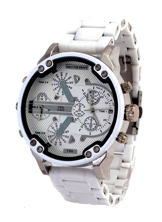 ساعة يد كواتز أنالوج عادية بتصميم عرض التاريخ NNSB03705241