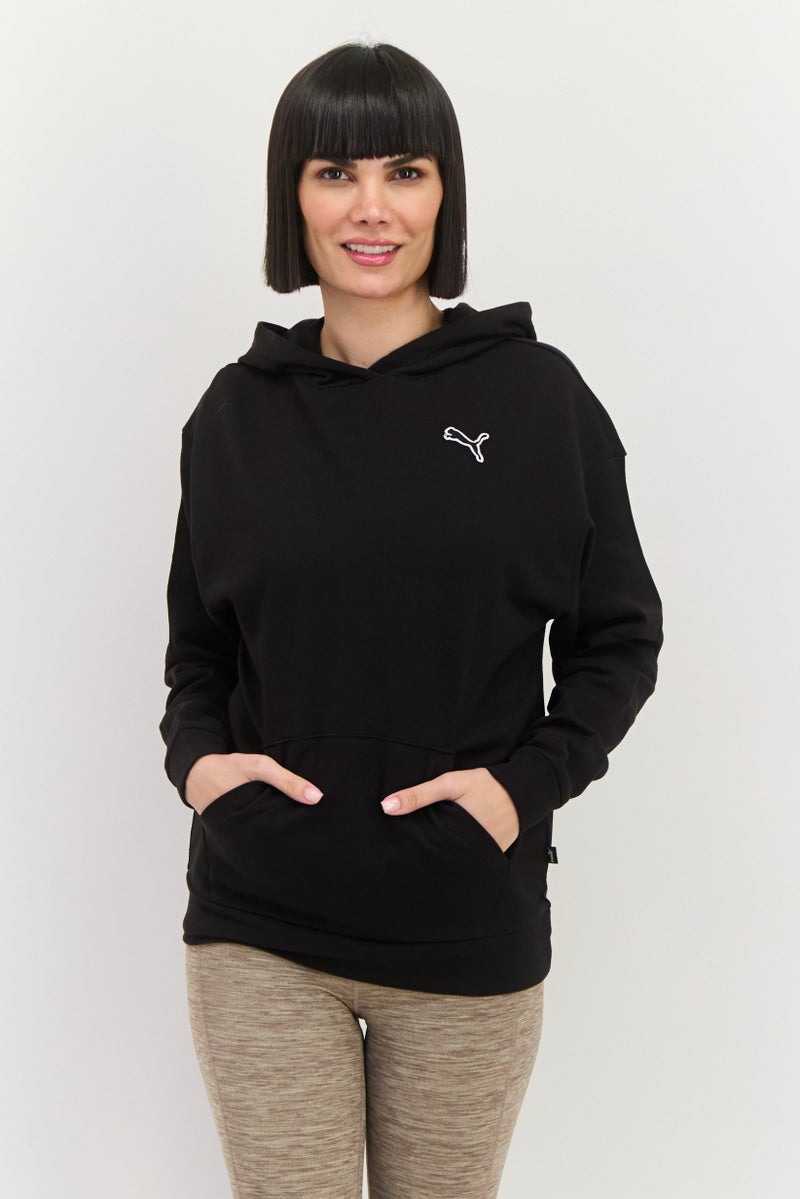 PUMA Women Sportswear Fit Outdoor Sweatshirt, Black - Image 1
