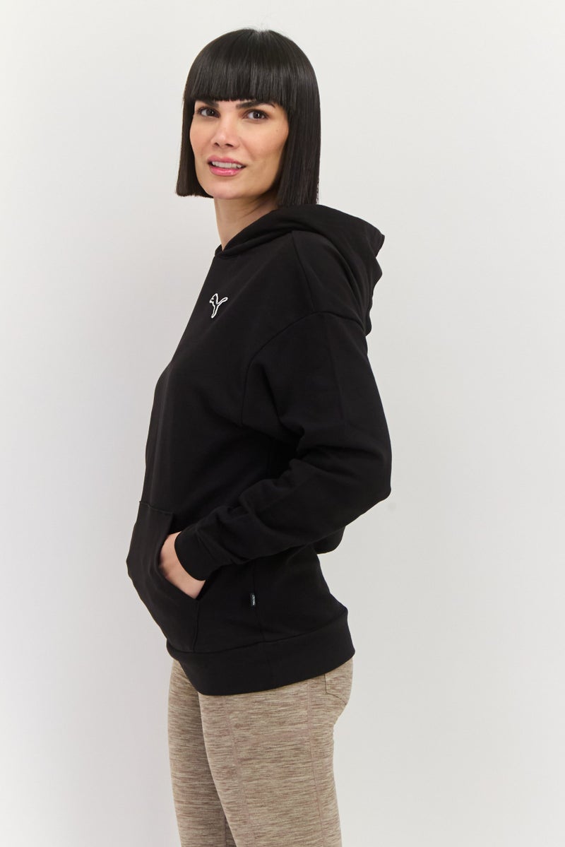 PUMA Women Sportswear Fit Outdoor Sweatshirt, Black - Image 2