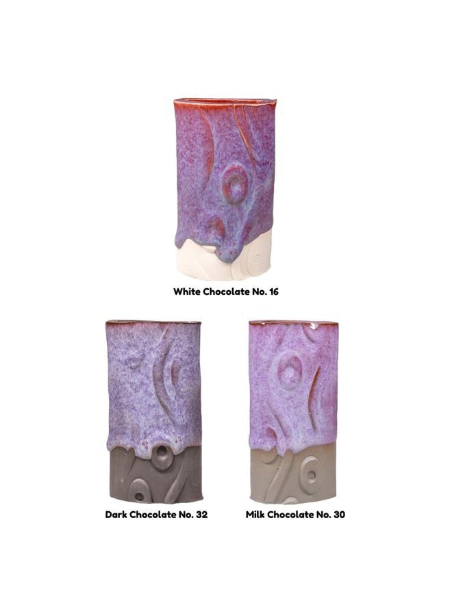 Amaco Potters Choice Glaze Smokey Merlot PC-57 High Fire Lead Free for Pottery Clay, Bisque, Ceramic, 1-Pint - Image 5