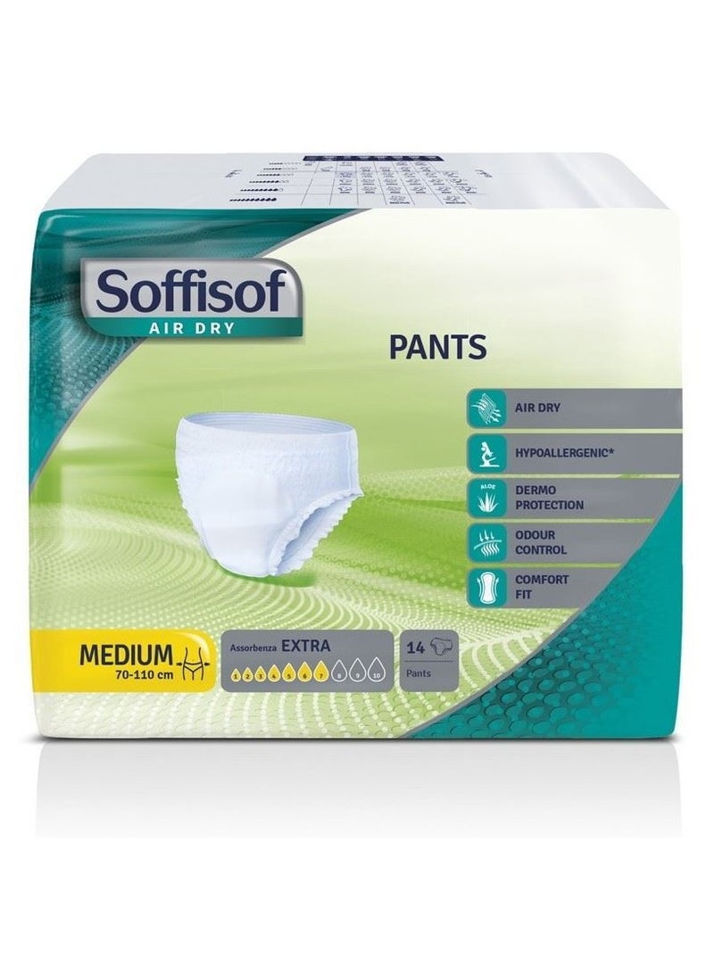 حفاضات كلوت للكبارمقاس  وسط (M) عدد 14 قطعة تُستخدم للرجال والنساء