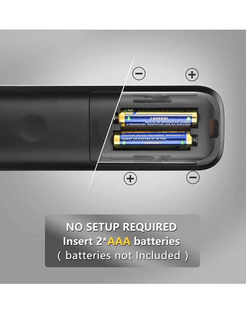 New Replacement Remote Control, Remote Control Fit, Universal Remote Control Compatible with,-VIDAA-TV-Remote, New Upgraded Infrared Remote Control EN2G30H,with Netflix, Prime Video - Image 4