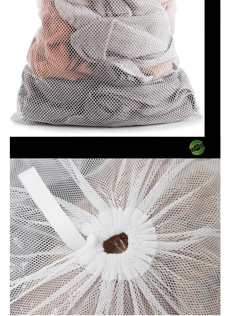 Easyso Laundry Washing Net 3 Pieces 35X45CM Socks Laundry Curtain Washing Net  - Image 2