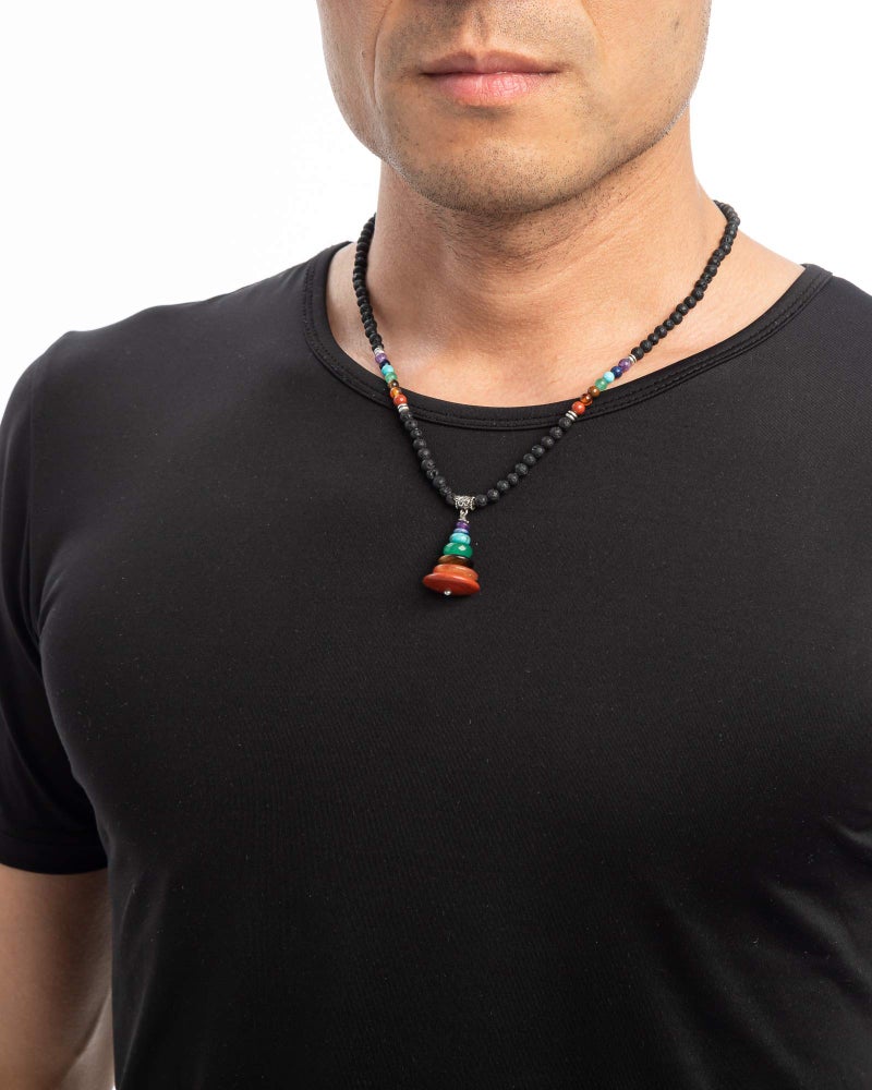 MIDDLUX Chakra Necklaces, Healing Stone Bracelets, Crystal Sets for Women & Men - Image 4