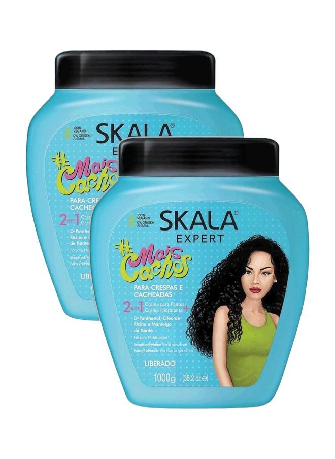 SKALA Expert Mais Cachos 2-in-1 Hair Cream And Conditioner - Pack of 2  - Image 1