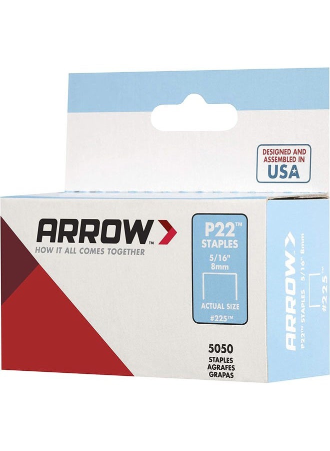Arrow Fastener 225 5/16 in. P22 Staples,Gray,3-Pack - Image 4