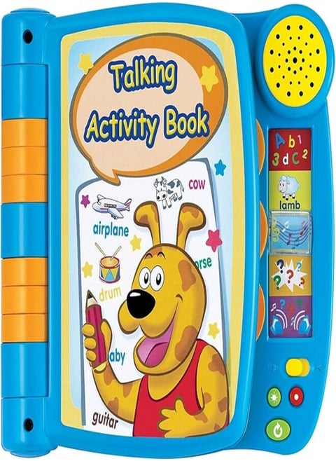 Winfun talking activity book game for unisex