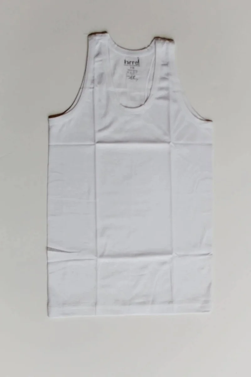 HMD 2013X3 Girl's 3-Piece Ribbed Thick Strap Athlete-White